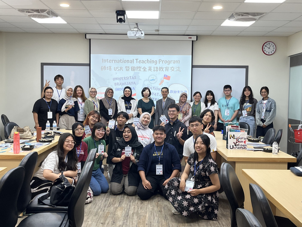 國際師培合作啟動　中山大學攜手印尼布勞爪哇大學前進國高中校園圖片